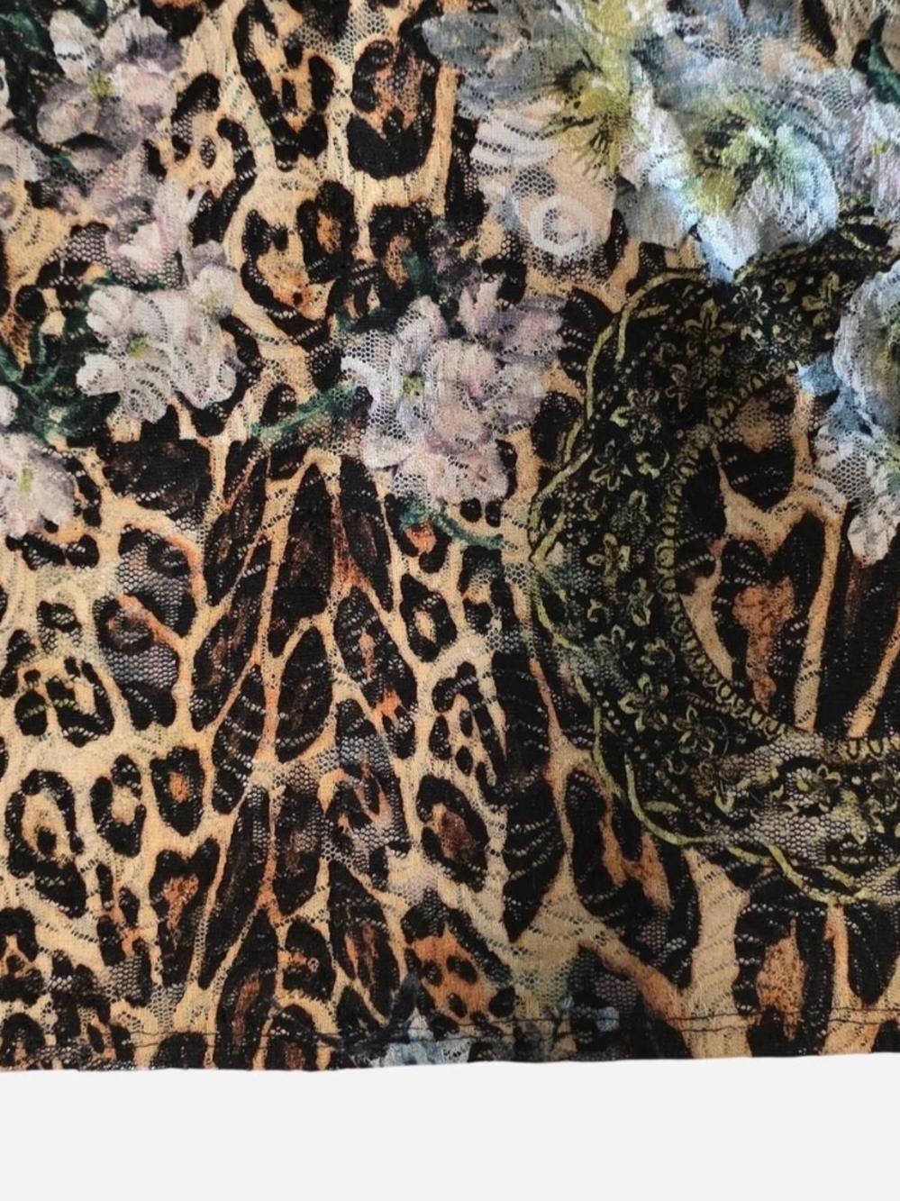VENUS Lace Leopard Floral OFF-Shoulder Strappy Camisole XL BRAND NEW Beautiful - Picture 6 of 8